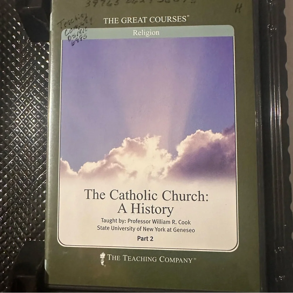 The Great Courses: The Catholic Church: A History 6 CD ROMS Set